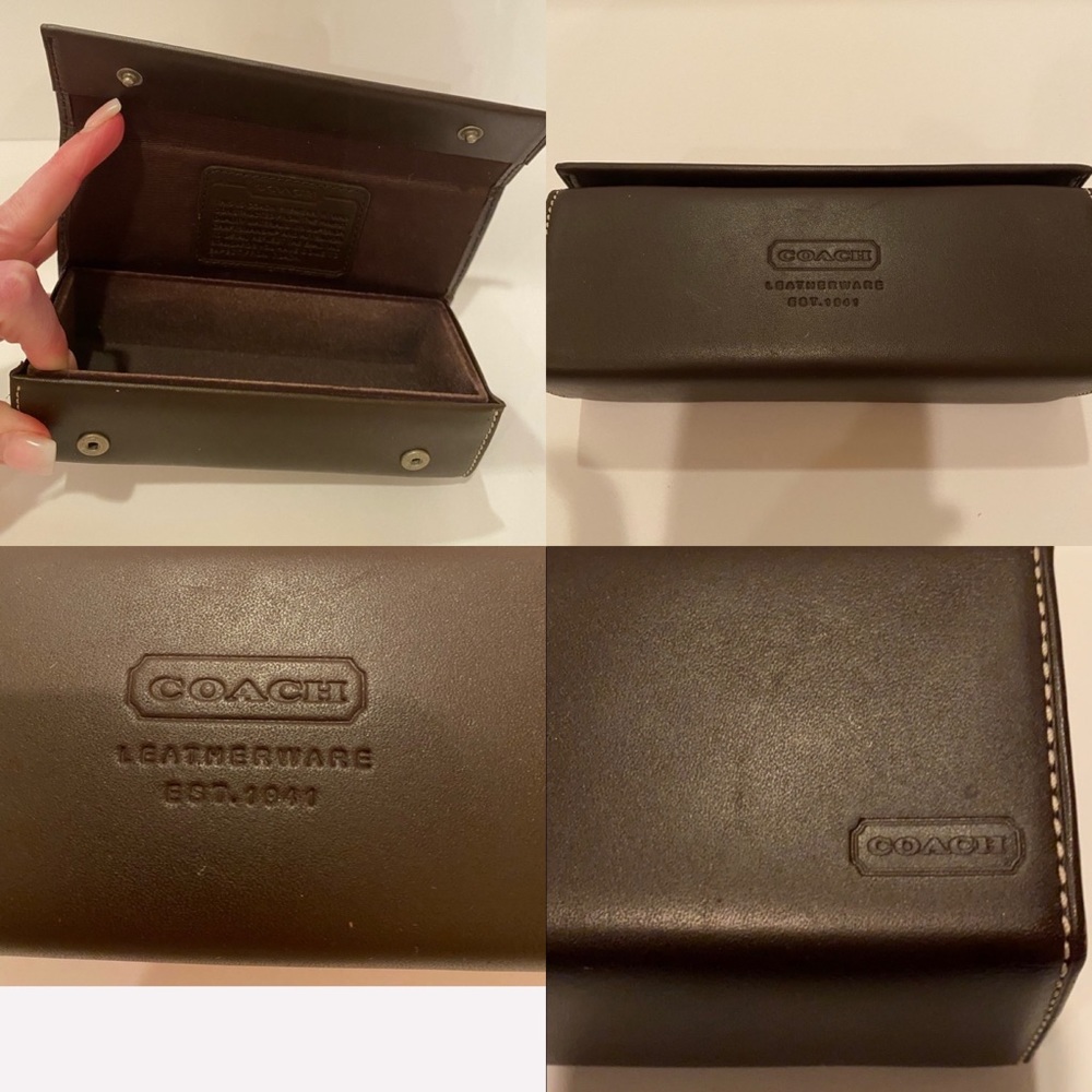 ⭐️Coach Leather Glasses Case. - Picture 2 of 13